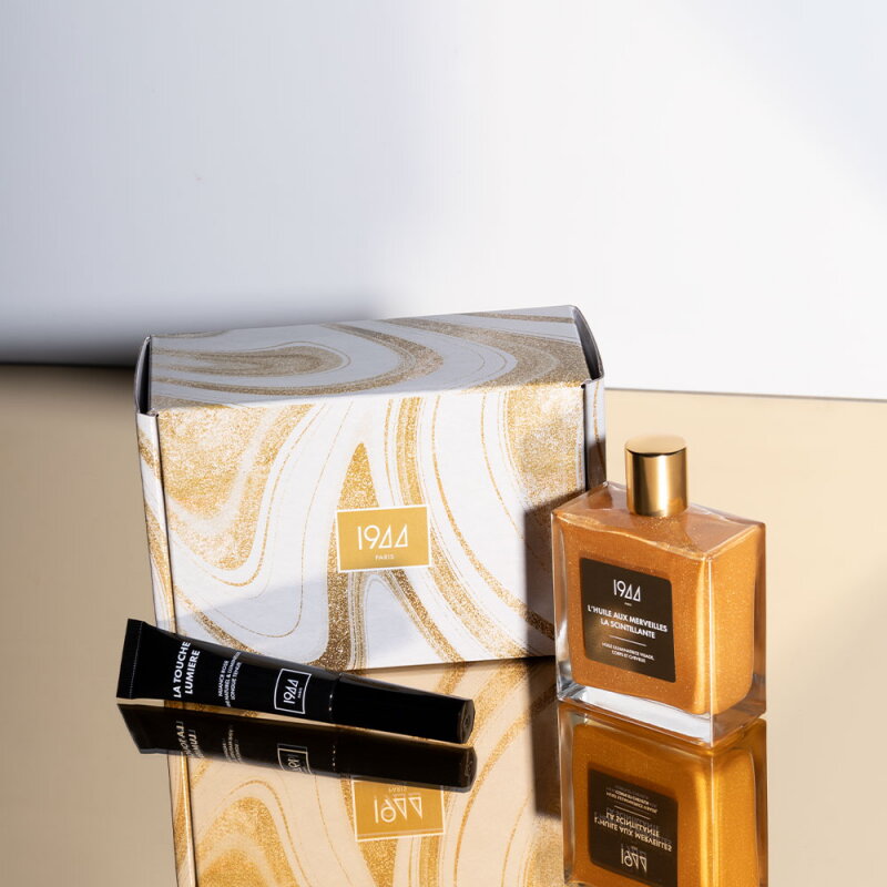 1944 PARIS VÁNOČNÍ BALÍČEK TŘPYTIVÝ VZHLED