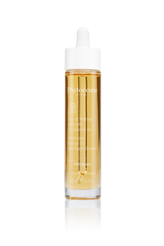 PRO - HYDRATAČNÍ MASÁŽNÍ OLEJ S ORGANICKÝM SLANOROŽCEM 50ml